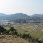 朝倉城からの遠景